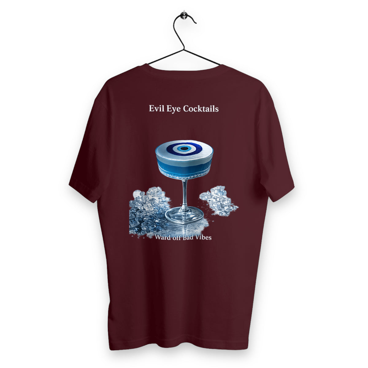 T-shirt Homme Evil Eye - dos_bordeaux