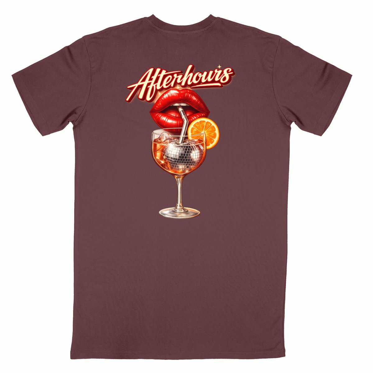 t-shirt homme année 90' - dos_bordeaux