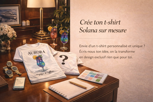 Crée ton t-shirt Solana sur mesure