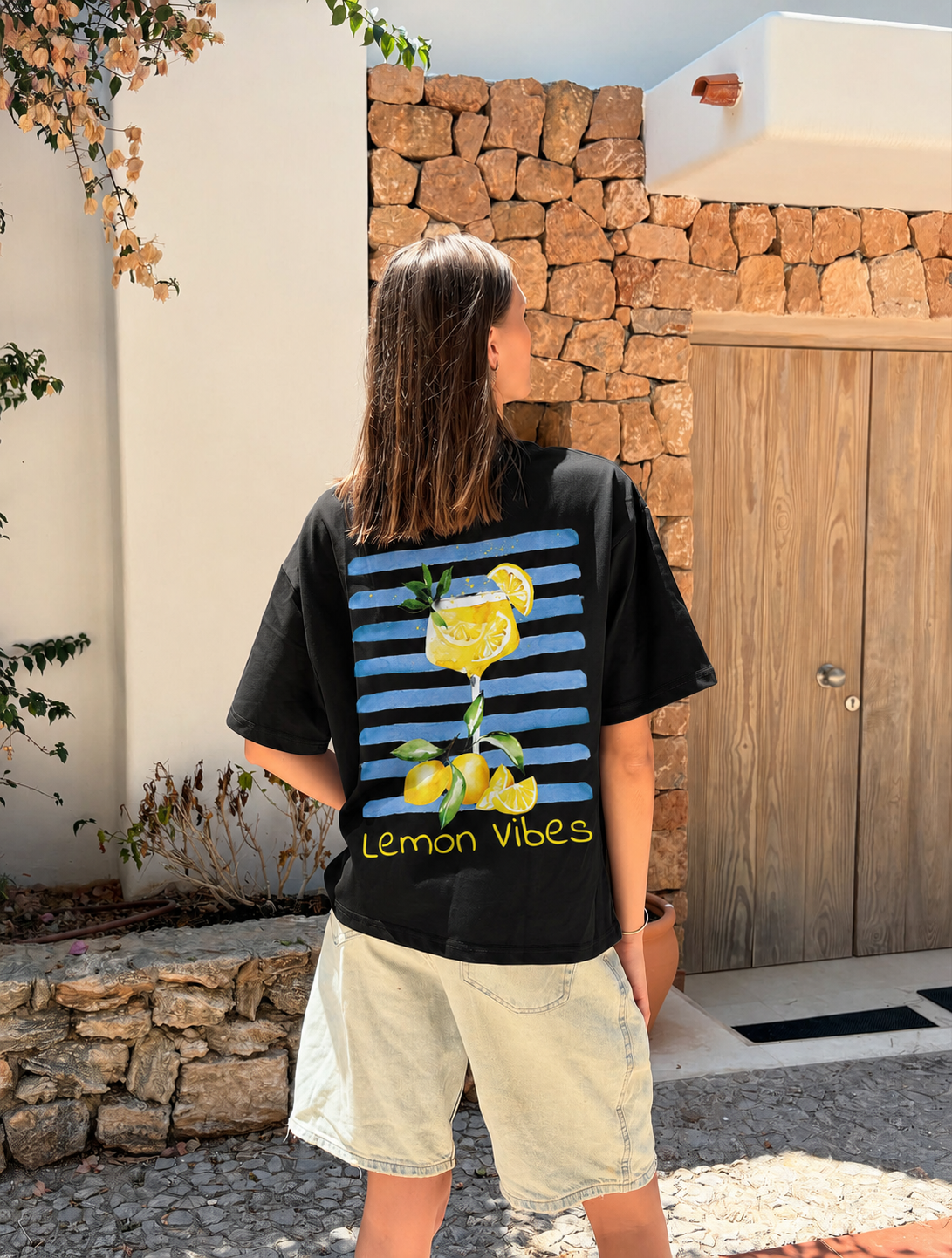 T-shirt Femme Lemon Vibes