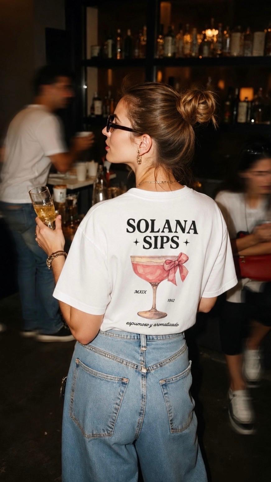 T-shirt Femme Sips