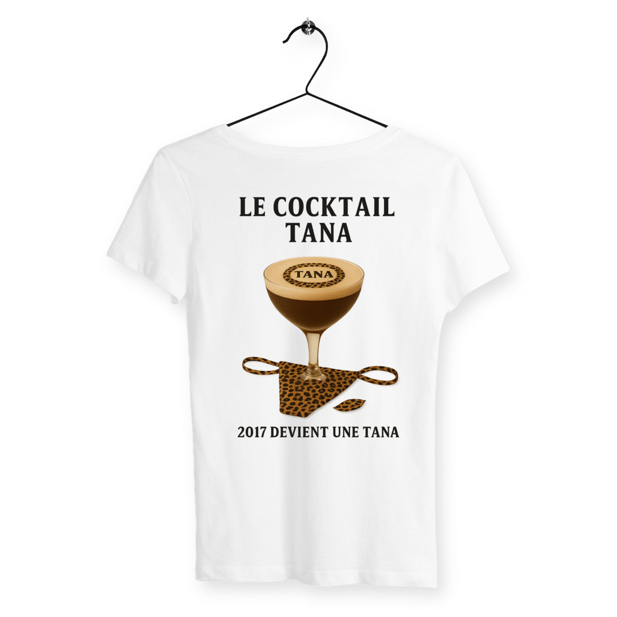 T-shirt Femme Cocktail Tana - dos_blanc
