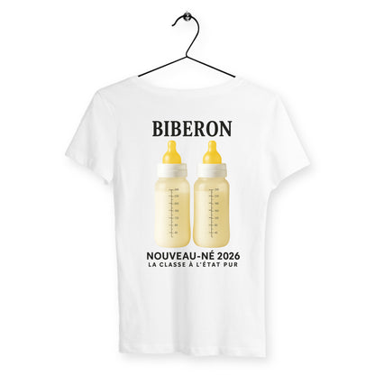 T-shirt Femme Biberon - dos_blanc