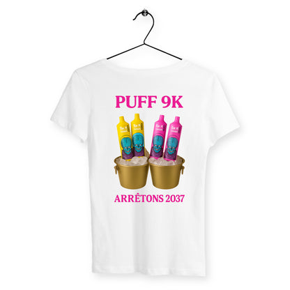 T-shirt Femme Puff 9K - dos_blanc