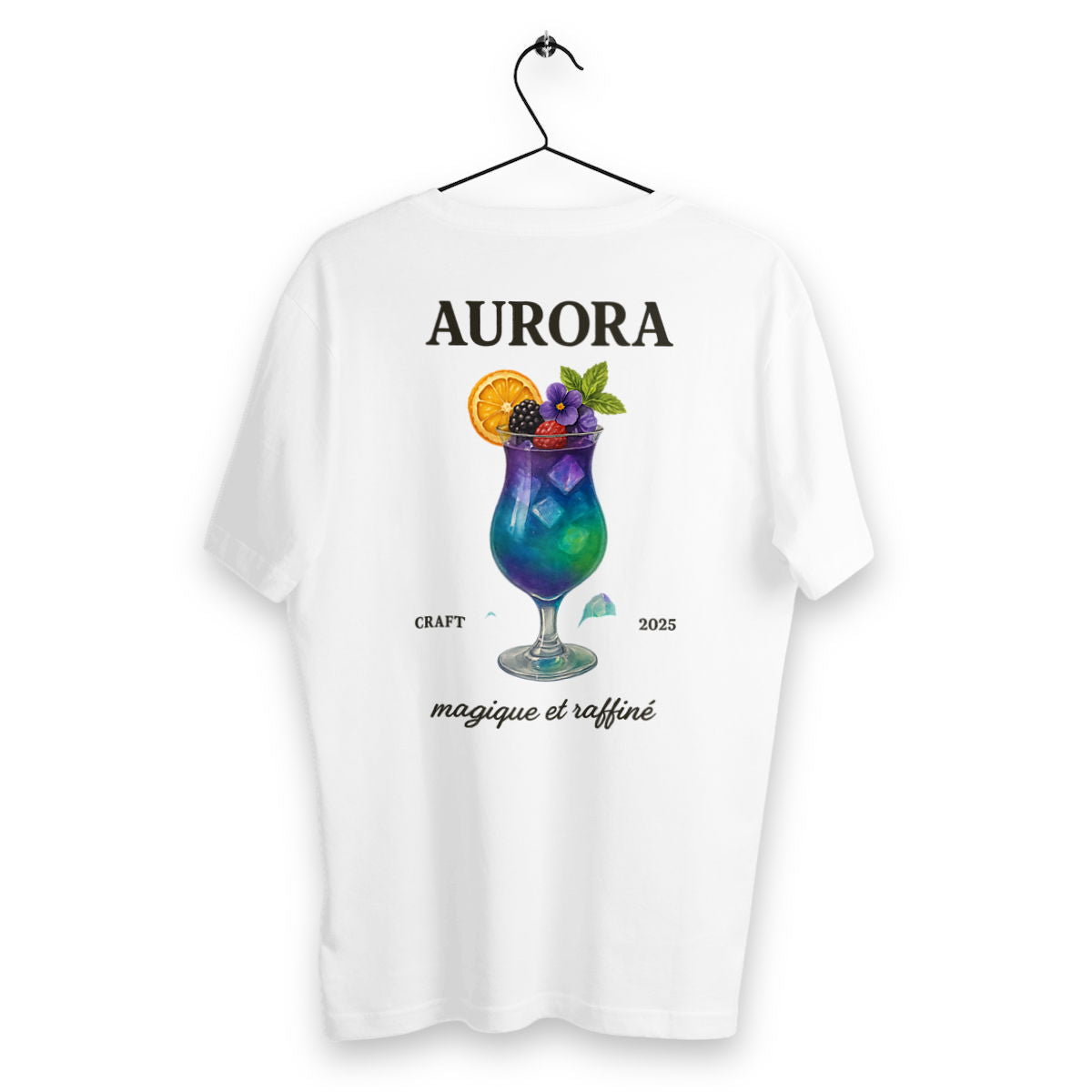 T-shirt Homme Aurora - dos_blanc