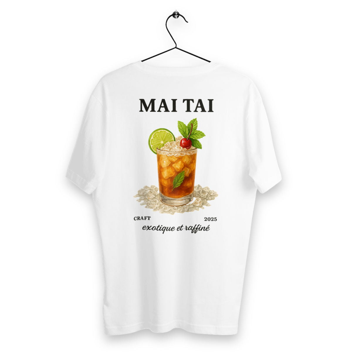 T-shirt Homme Mai Tai - dos_blanc