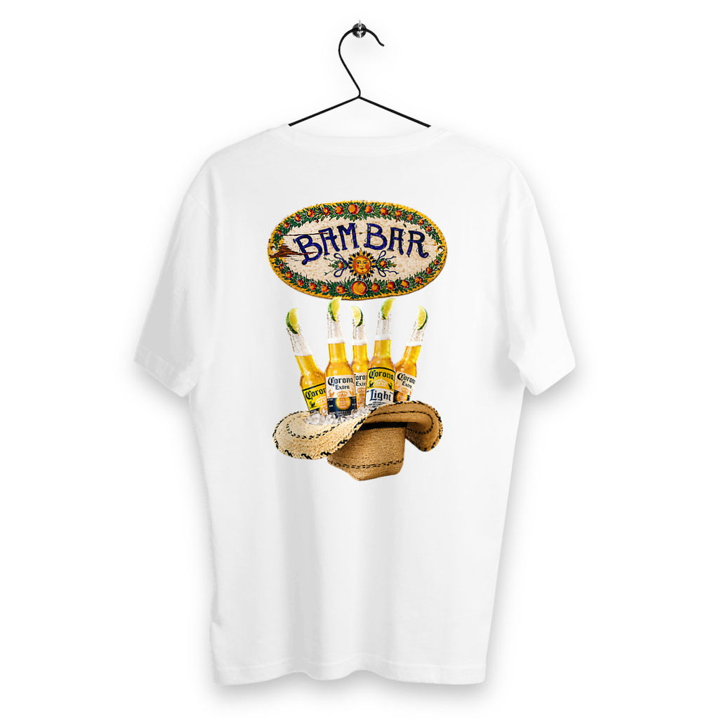 T-shirt Homme Bam Bar - dos_blanc