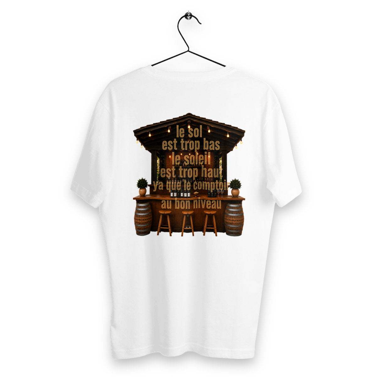 T-shirt Homme Bodega - dos_blanc