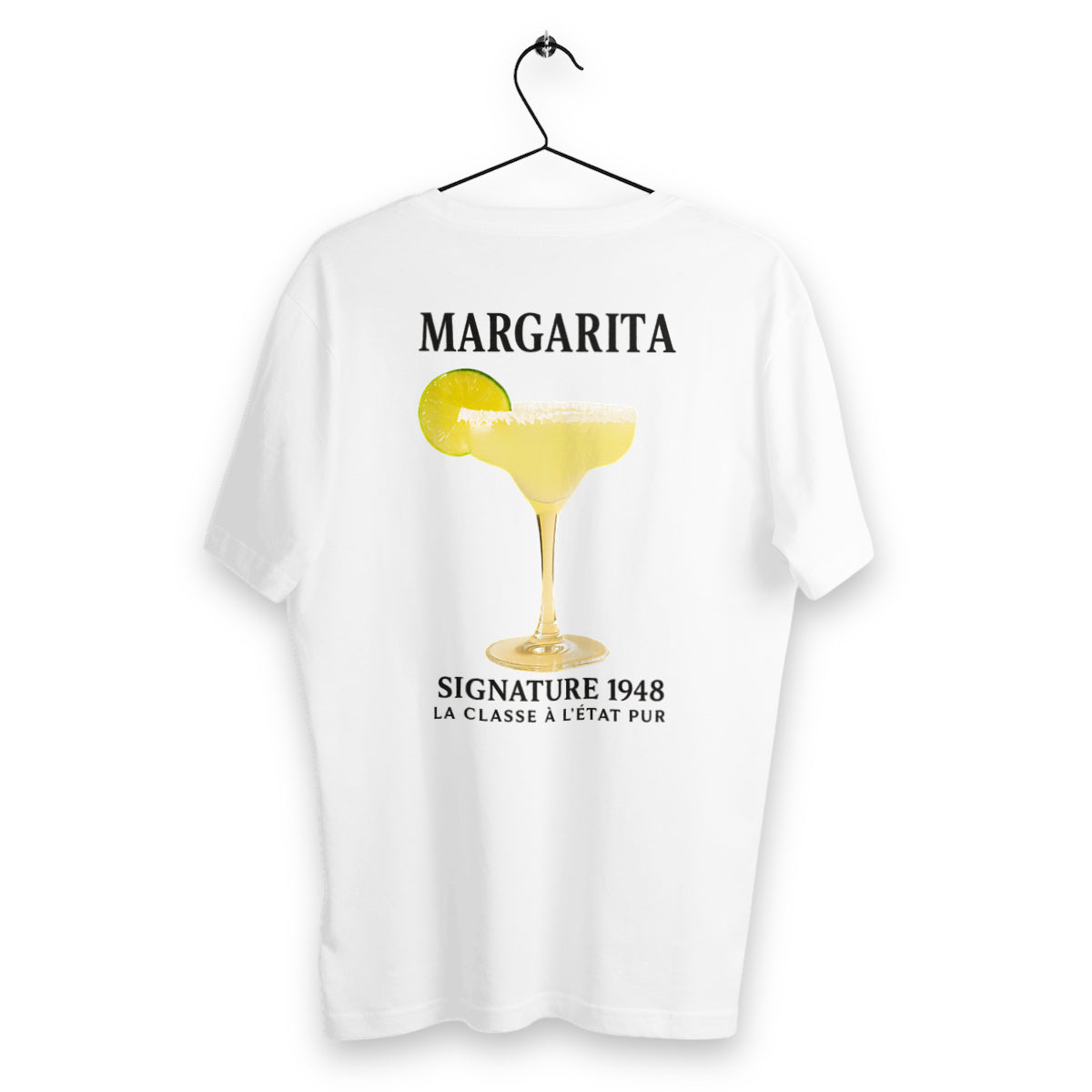 T-shirt Homme Margarita  - dos_blanc
