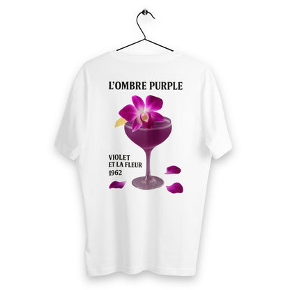 T-shirt Homme Ombre Purple - dos_blanc