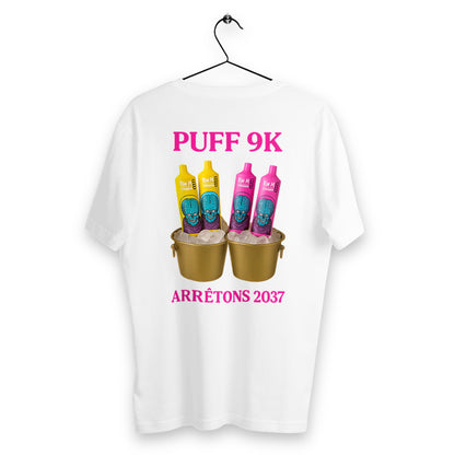 T-shirt Homme Puff 9K - dos_blanc