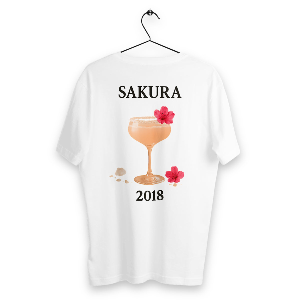T-shirt Homme Sakura - dos_blanc