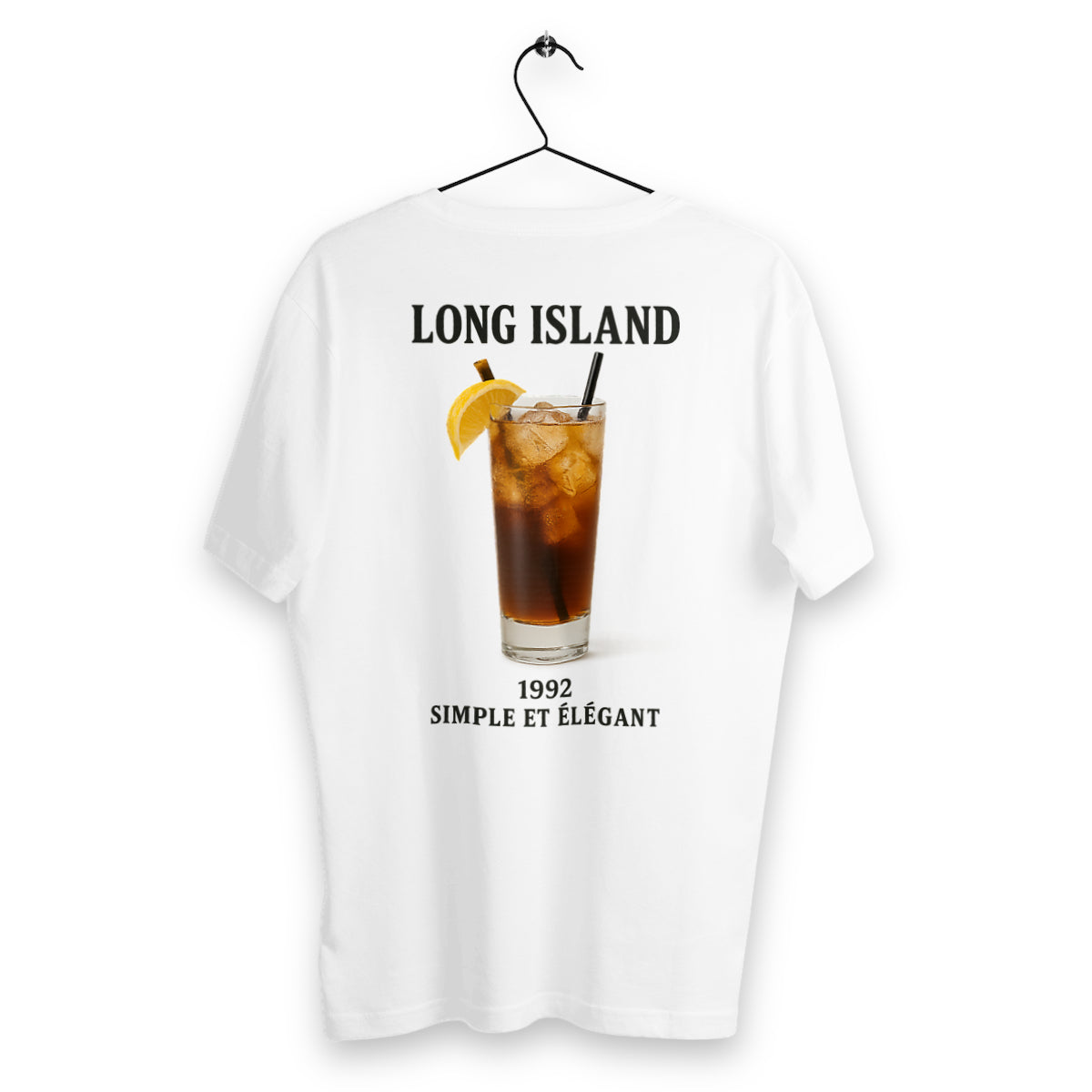 T-shirt Homme Long Island - dos_blanc