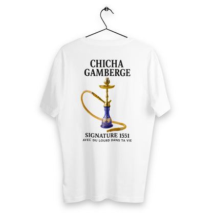 T-shirt Homme Chicha Gamberge - dos_blanc