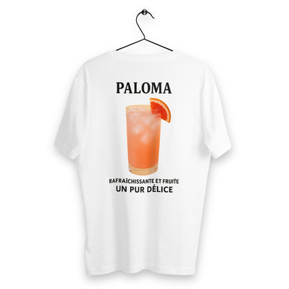 T-shirt Homme Paloma - dos_blanc