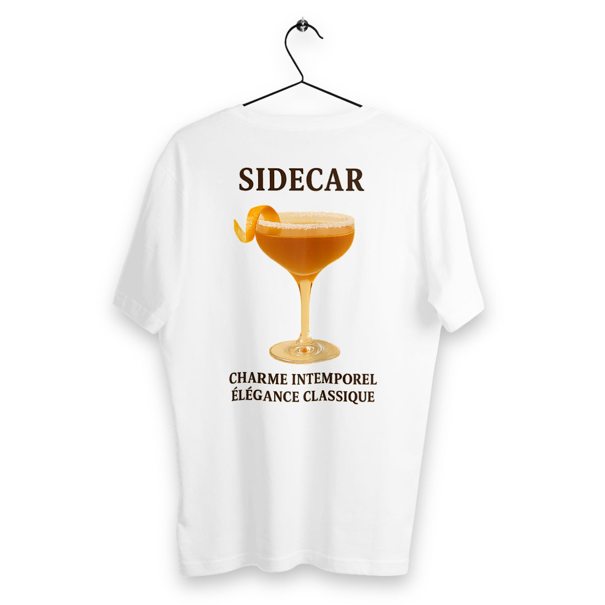 T-shirt Homme Sidecar - dos_blanc