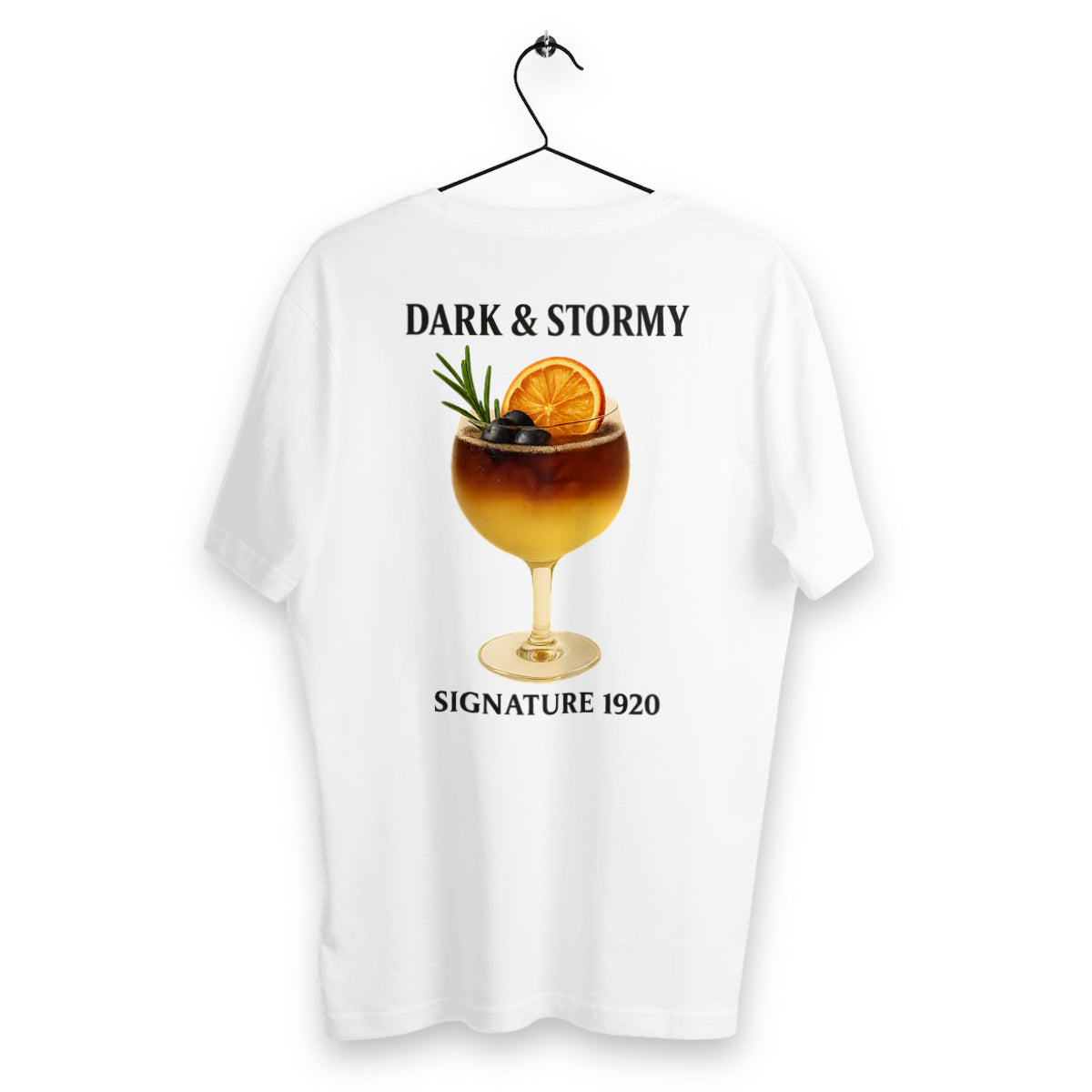 T-shirt Homme Dark & Story - dos_blanc