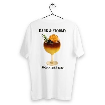 T-shirt Homme Dark & Story - dos_blanc