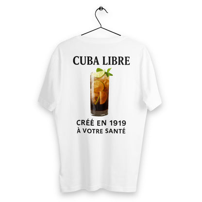 T-shirt Homme Cuba Libre - dos_blanc