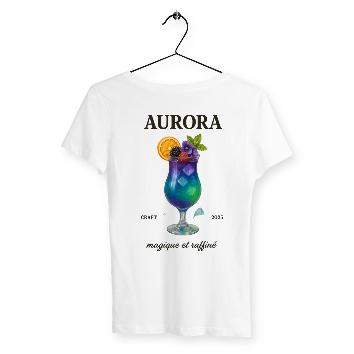 T-shirt Femme Aurora - dos_blanc