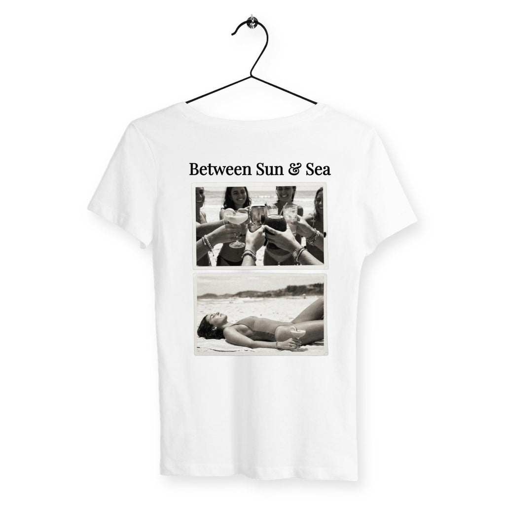 T-shirt Femme Between Sun - dos_blanc