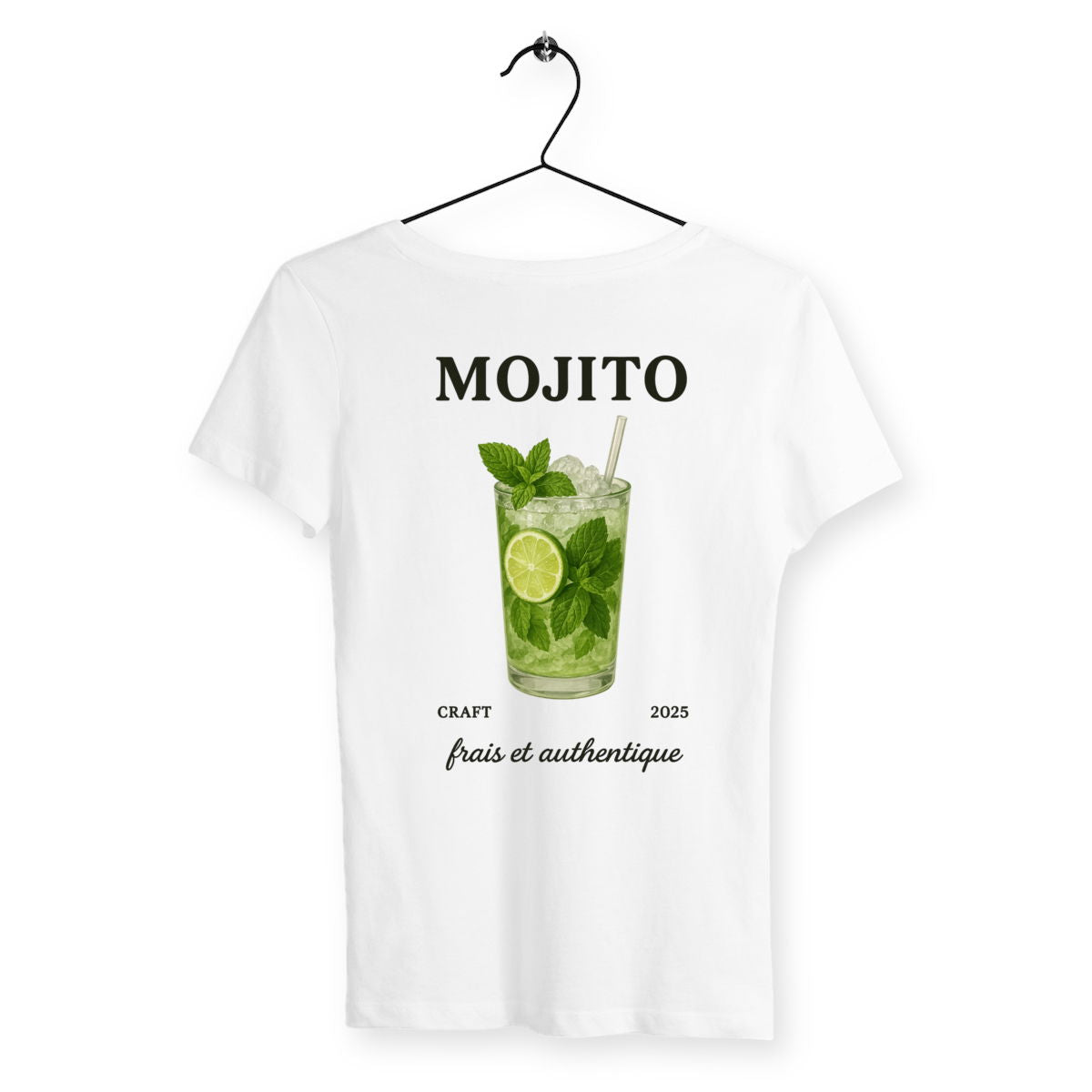 T-shirt Femme Mojito - dos_blanc