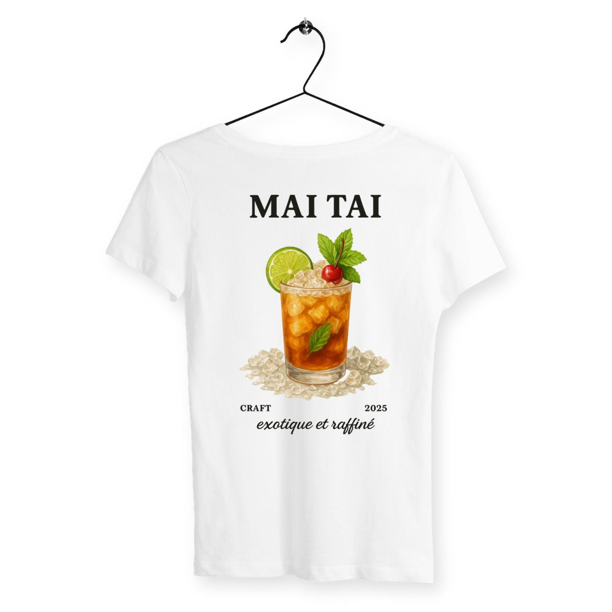 T-shirt Femme Mai Tai - dos_blanc