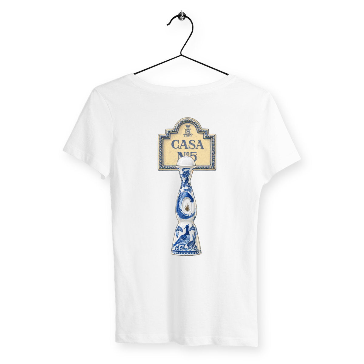 T-shirt Femme Casa 5 - dos_blanc