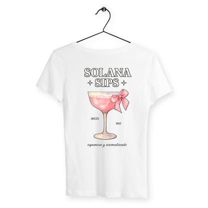 T-shirt Femme Sips - dos_blanc