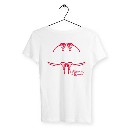 T-shirt Femme Bikini - dos_blanc