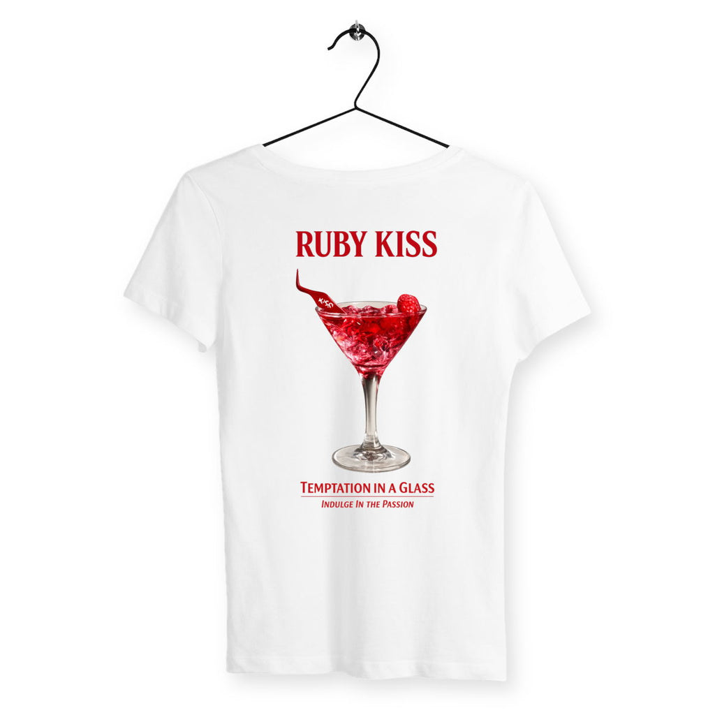 T-shirt Femme Ruby Kiss - dos_blanc