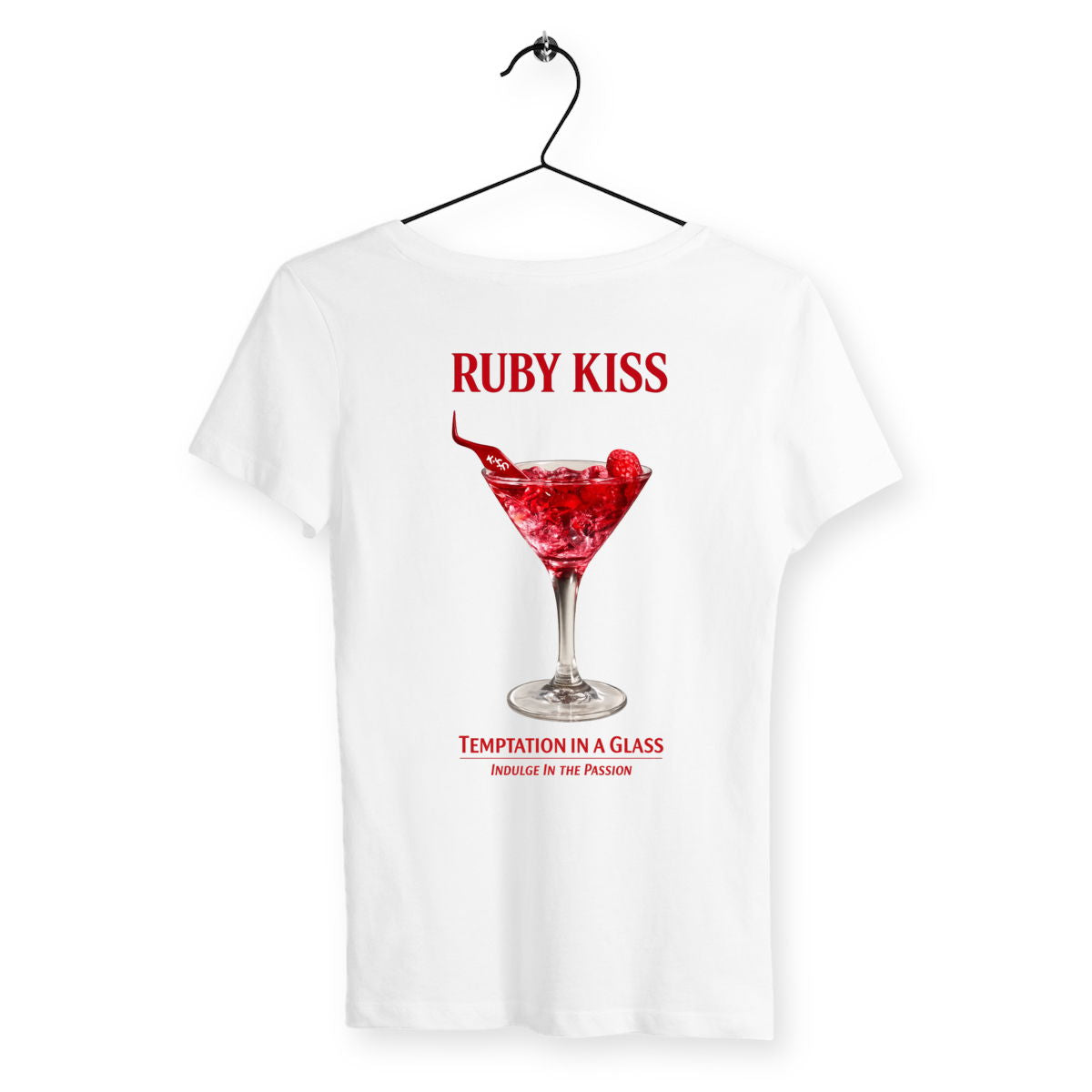 T-shirt Femme Ruby Kiss - dos_blanc