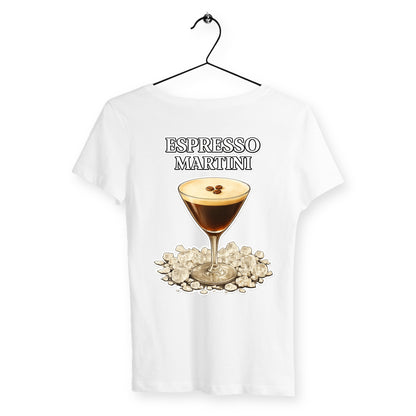 T-shirt Femme Espresso Martini - dos_blanc