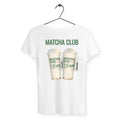 T-shirt Femme Matcha club - dos_blanc