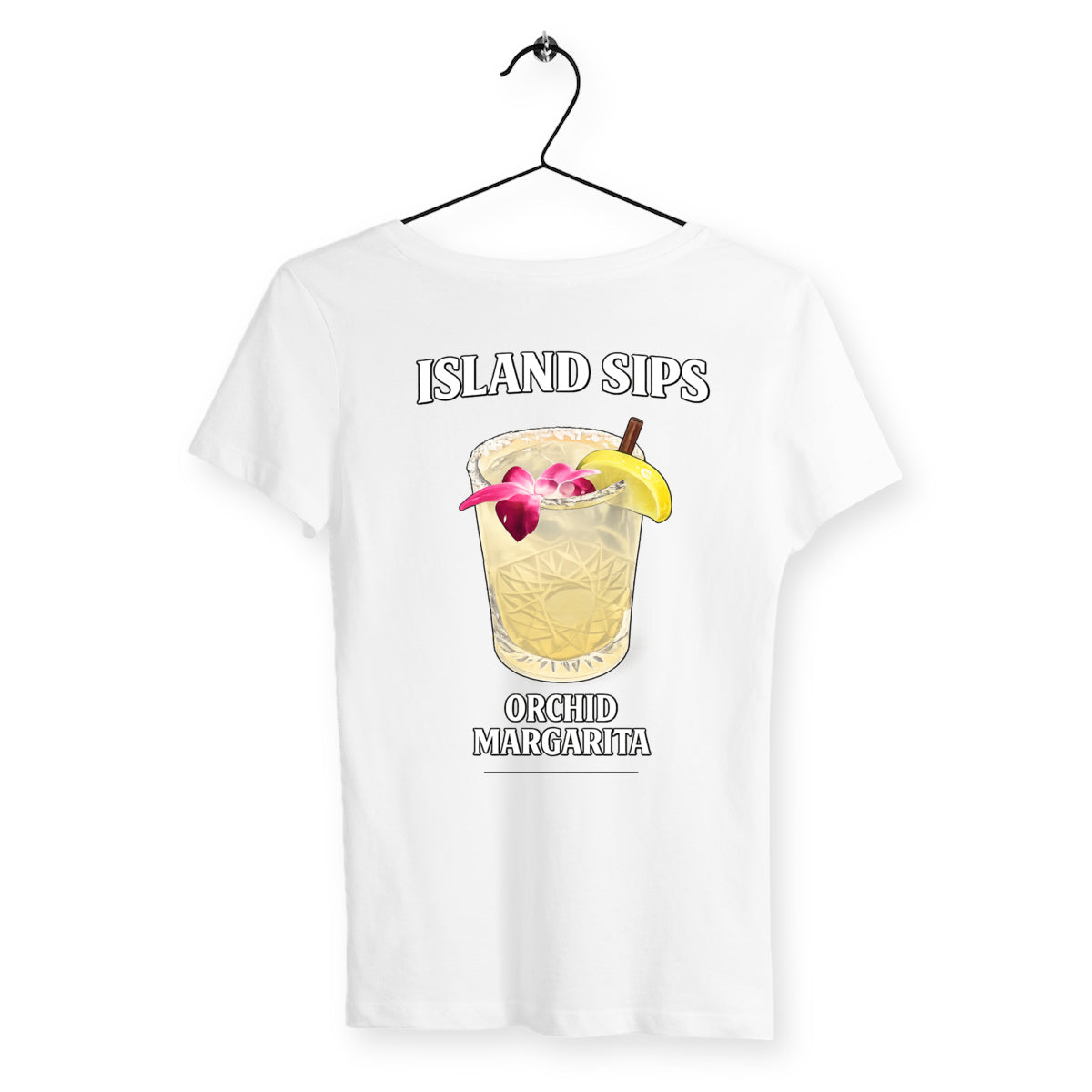 T-shirt Femme Island Sips - dos_blanc