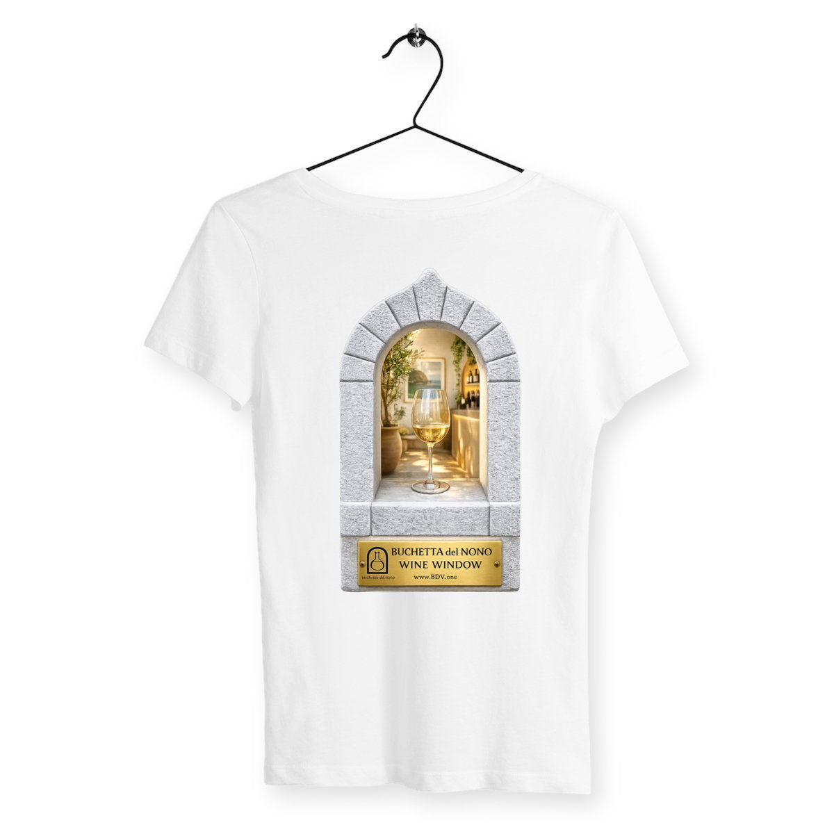 T-shirt Femme Buchetta - dos_blanc