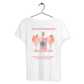 T-shirt Femme Rosée Méditerranéenne - dos_blanc