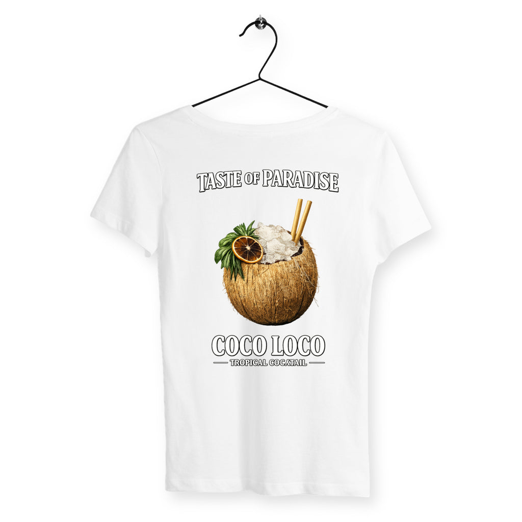 T-shirt Femme Coco Loco - dos_blanc