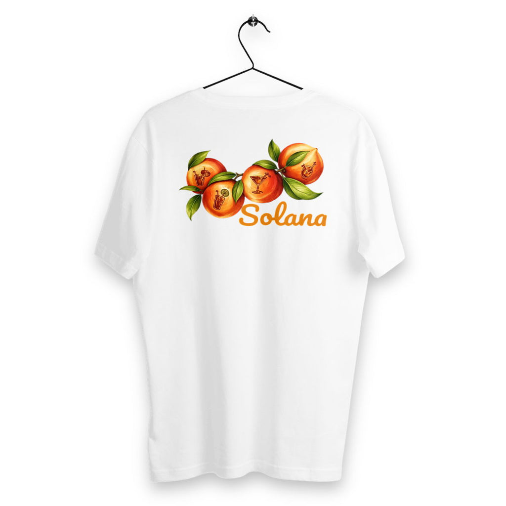 T-shirt Homme Orangé - dos_blanc
