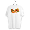 T-shirt Homme Orangé - dos_blanc