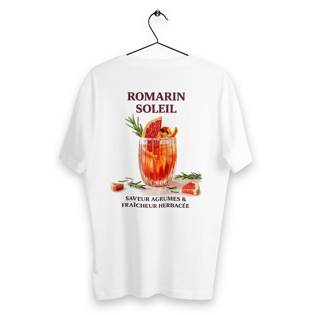T-shirt Homme Romarin Soleil - dos_blanc
