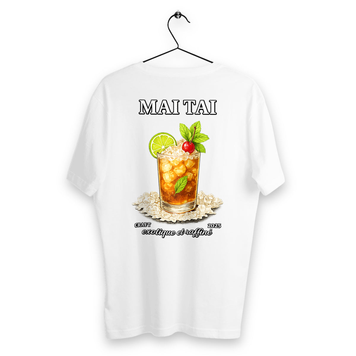 T-shirt Homme Mai Tai - dos_blanc