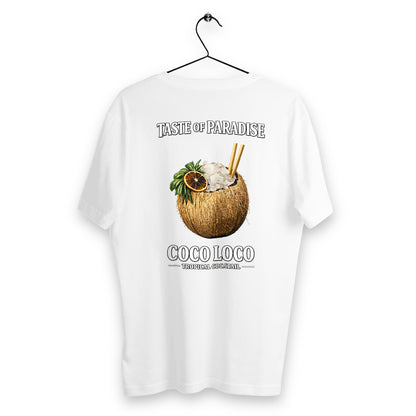 T-shirt Homme Coco Loco - dos_blanc