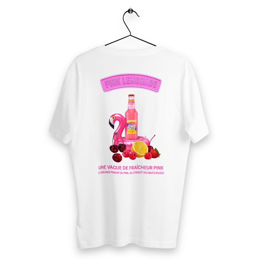 T-shirt Homme Pink Lemonade - dos_blanc