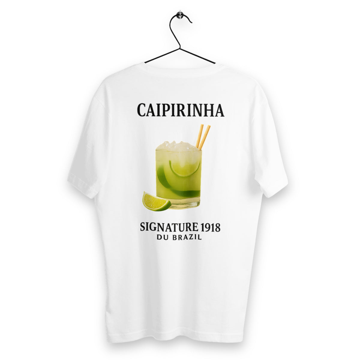 T-shirt Homme Caipirinha  - dos_blanc
