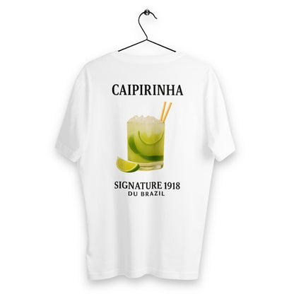 T-shirt Homme Caipirinha  - dos_blanc