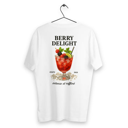 T-shirt Homme Berry Delight  - dos_blanc