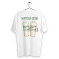 T-shirt Homme Matcha club  - dos_blanc