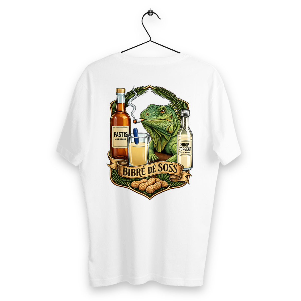 T-shirt Homme Bibré de soss - dos_blanc