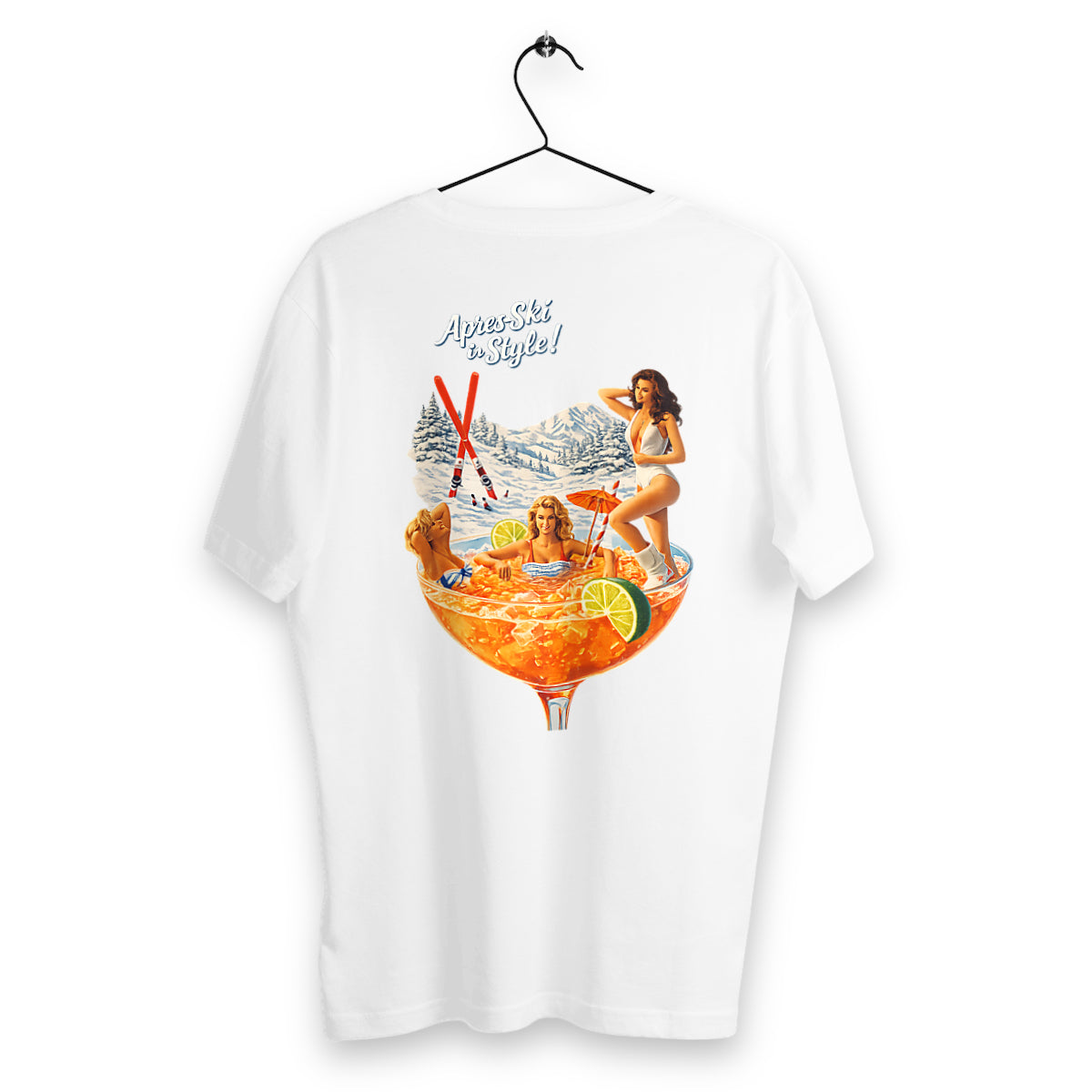 t-shirt Homme Après ski - dos_blanc